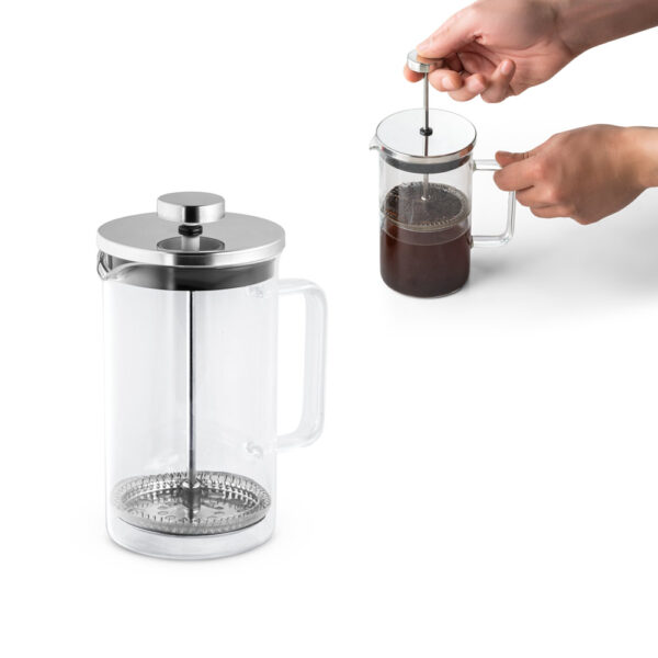 Cafeteira em vidro borossilicato e aço inox 600 mL - RBS94237