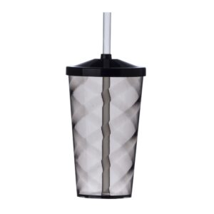 Copo ps 550 ml c/ tampa e canudo