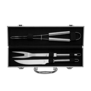 Kit churrasco na maleta 3 peças