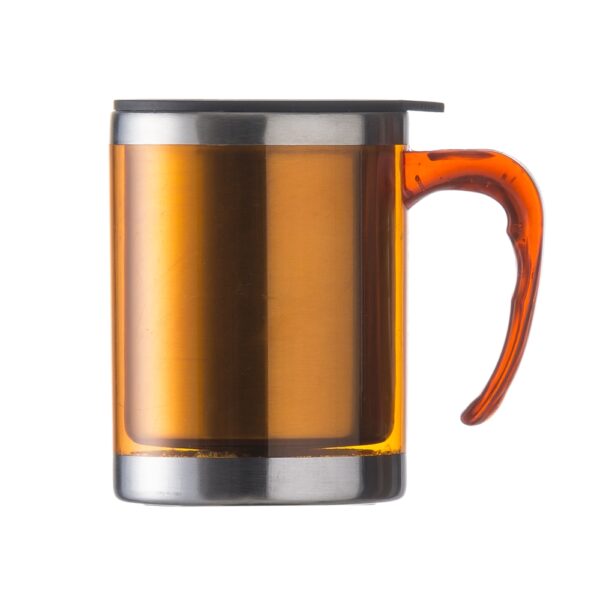 Caneca acrílica 400 ml com tampa