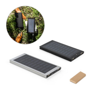 Bateria portátil em alumínio 100% reciclado 8.000 mAh - RBS97137