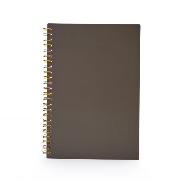 Caderno a5 plástico