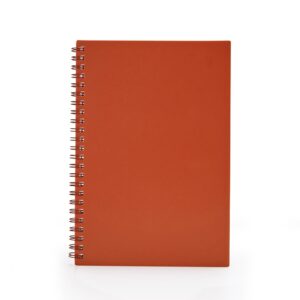 Caderno a5 plástico