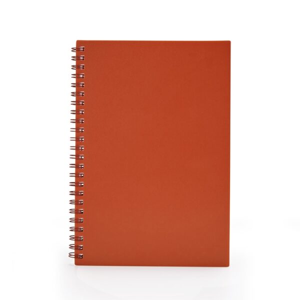 Caderno a5 plástico