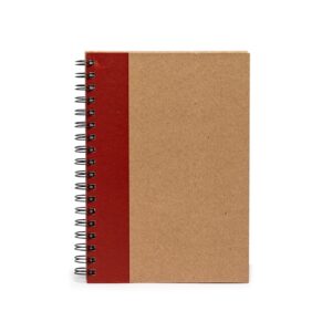 Caderno capa kraft laminada