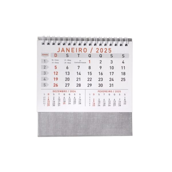 Calendário de mesa 2025