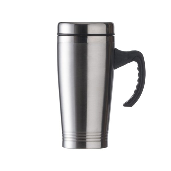 Caneca 450ml inox c/ tampa