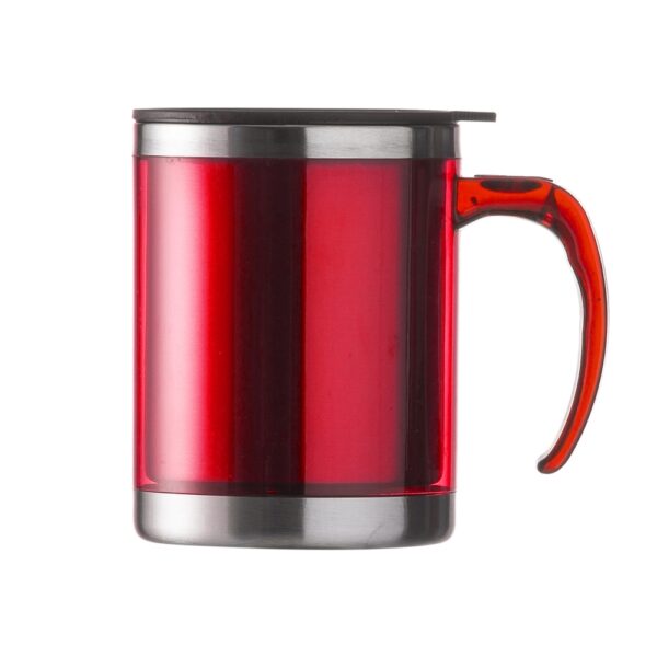 Caneca acrílica 400 ml com tampa