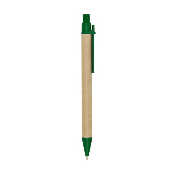 Caneta ecológica c/ clip plástico