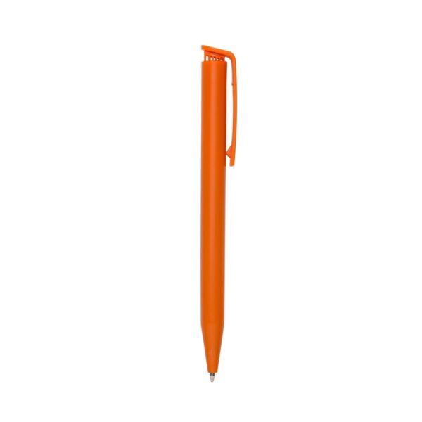 Caneta plástica leitosa