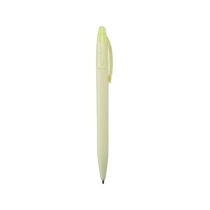 Caneta plástica marca texto