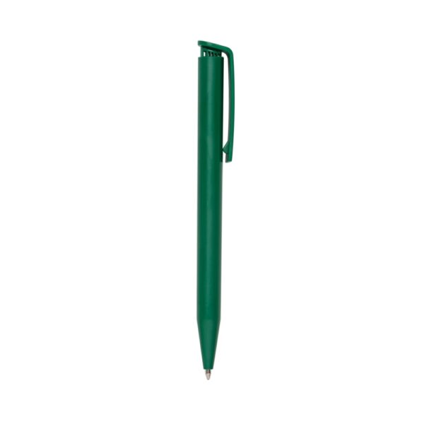 Caneta plástica leitosa