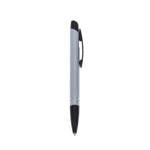 Caneta semi - metal c/ 2 aneis