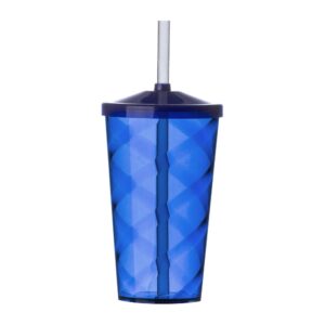 Copo ps 550 ml c/ tampa e canudo
