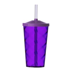 Copo ps 550 ml c/ tampa e canudo