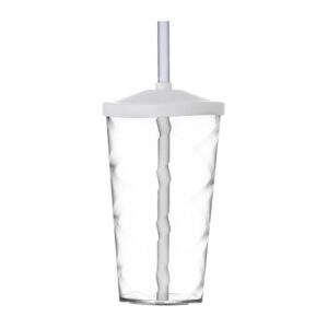Copo ps 550 ml c/ tampa e canudo