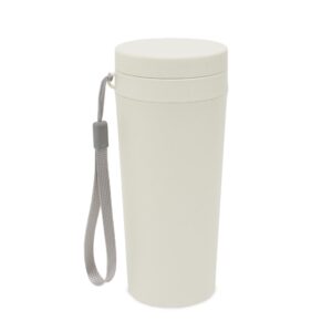 Copo fibra de bambu 350ml parede dupla