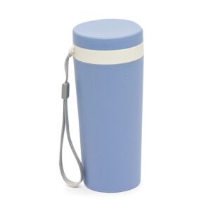 Copo fibra de bambu 350ml parede dupla