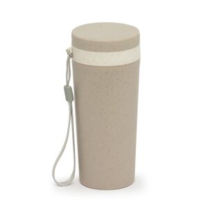 Copo fibra de bambu 350ml parede dupla