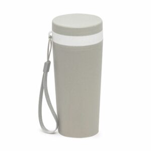 Copo fibra de bambu 350ml parede dupla