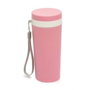 Copo fibra de bambu 350ml parede dupla