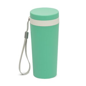 Copo fibra de bambu 350ml parede dupla