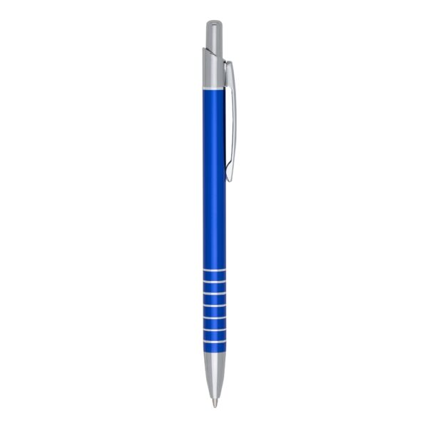 Caneta metal c/ 7 aneis