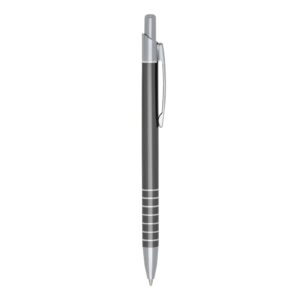 Caneta metal c/ 7 aneis
