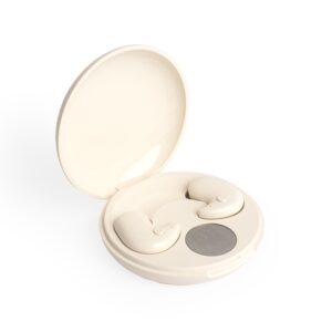 Fone de ouvido bluetooth com case carregador