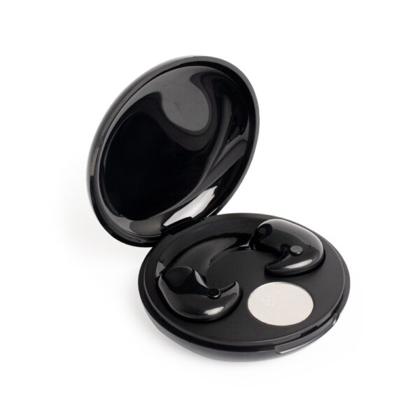 Fone de ouvido bluetooth com case carregador