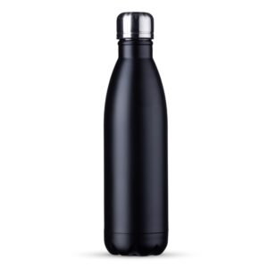 Garrafa 750ml inox tampa prata