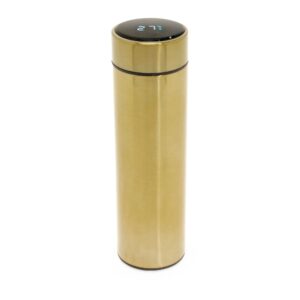 Garrafa térmica 400ml c/ termômetro