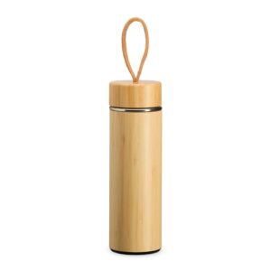 Garrafa térmica bambu 400ml