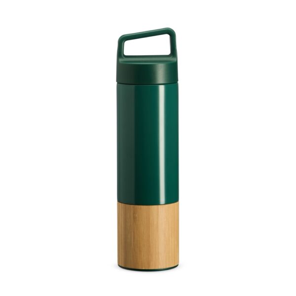 Garrafa térmica 550ml bambu