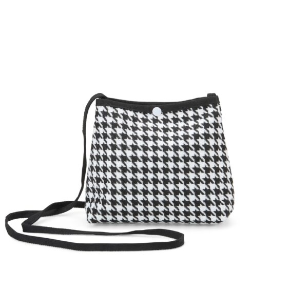 Mini bolsa transversal em algodão
