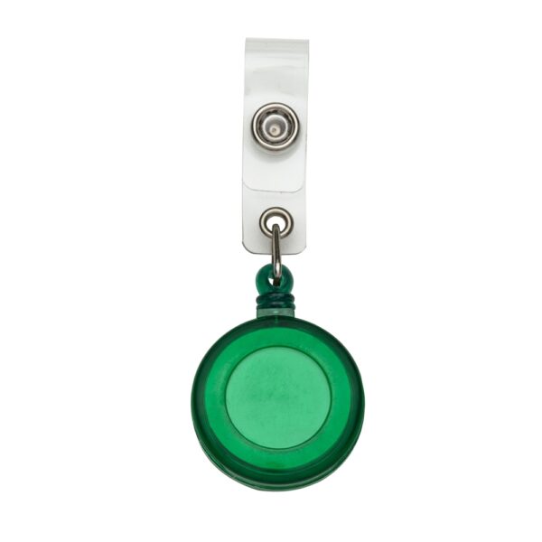 Porta cracha verde transparente