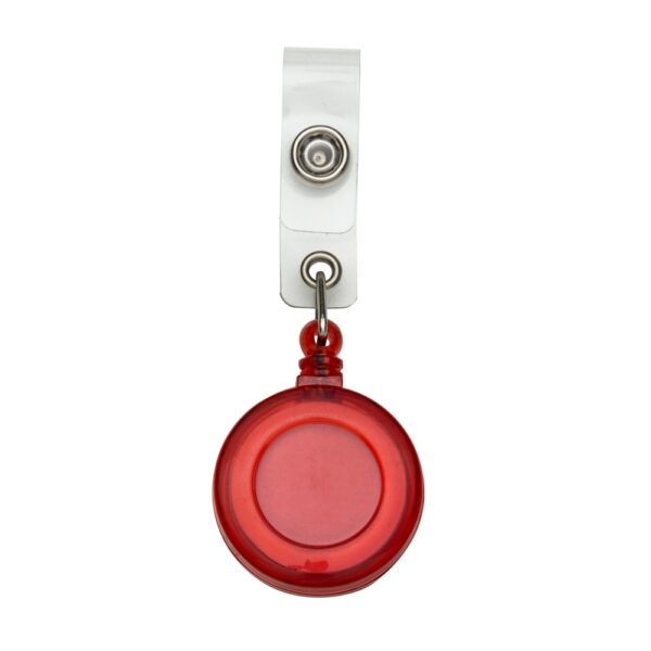 Porta cracha vermelho transparent