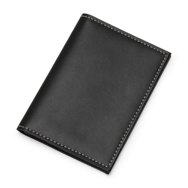 Porta documento de couro sintetico