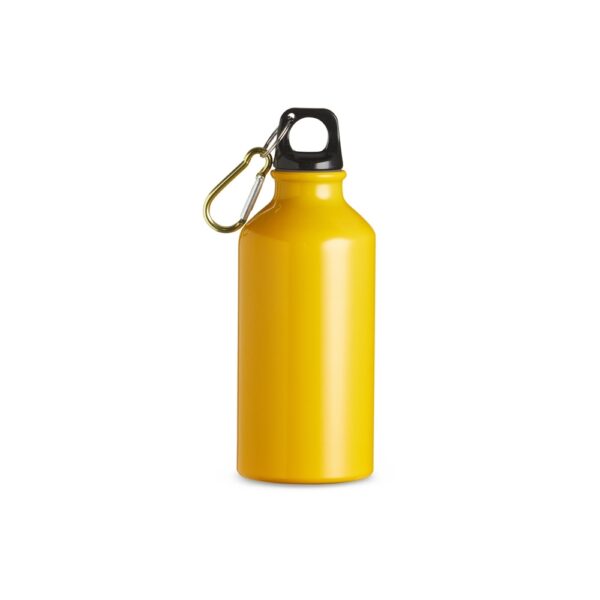 Squeeze alumínio 420ml c/ mosquetão