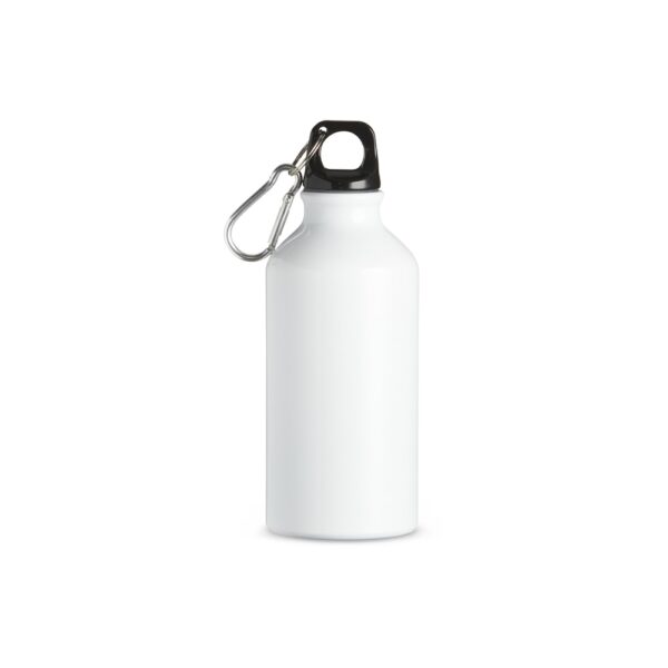 Squeeze alumínio 420ml c/ mosquetão