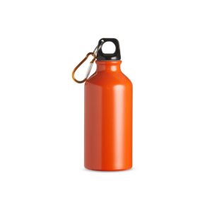 Squeeze alumínio 420ml c/ mosquetão