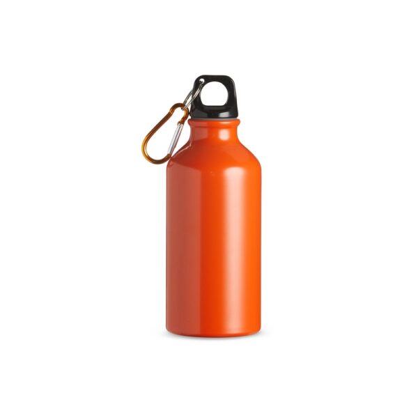 Squeeze alumínio 420ml c/ mosquetão