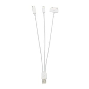 Cabo usb c/ 3 pontas