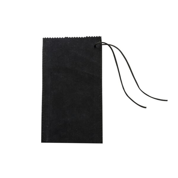 Saco de veludo costurado