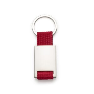 Chaveiro de metal c/ nylon