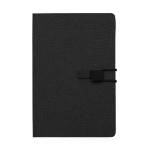 Caderno de anotações com elástico