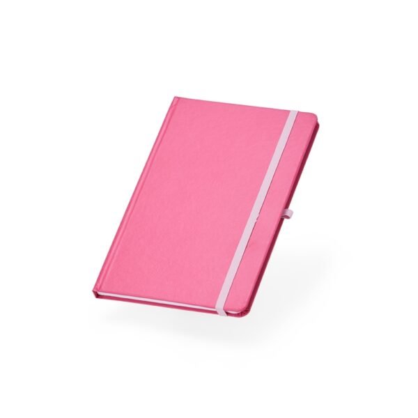 Caderneta de couro sintético