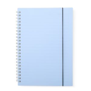 Caderno a5 plástico