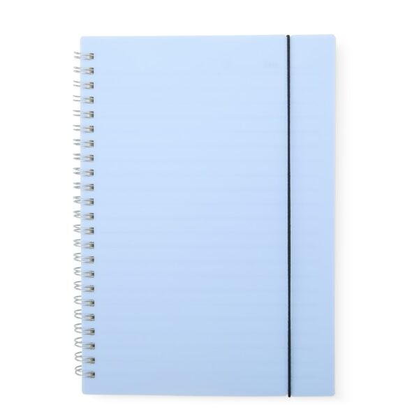 Caderno a5 plástico