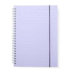 Caderno a5 plástico